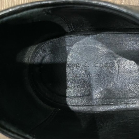 Rag & Bone Leather Strap Sandals Black 39 - Picture 3 of 9